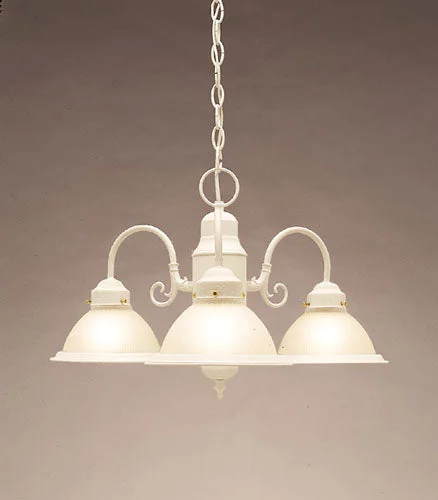 Chandeliers with Clear Crystal for a Sparkling EffectChandeliers with Clear Crystal for a Sparkling EffectForte Chandeliers Textured White 2063-03-23 Chandelier Light - Textured White