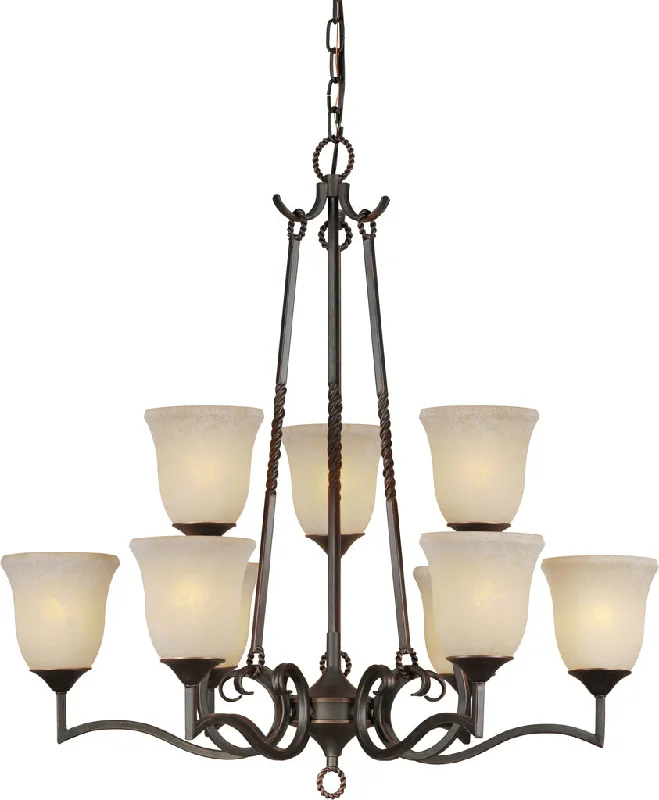 Chandeliers with Candle - Style Bulbs for a Classic AestheticChandeliers with Candle - Style Bulbs for a Classic AestheticForte 2533-09-64 Chandelier Light - Bordeaux Chandeliers with Candle - Style Bulbs for a Classic AestheticChandeliers with Candle - Style Bulbs for a Classic AestheticForte 2533-09-64 Chandelier Light - Bordeaux