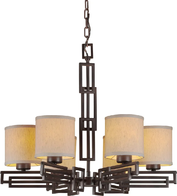 Mini Chandeliers for Adding Charm to Small SpacesMini Chandeliers for Adding Charm to Small SpacesForte 2550-06-32 Chandelier Light - Antique Bronze