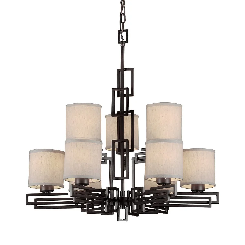 Chandeliers with Metal Frames in Bronze FinishChandeliers with Metal Frames in Bronze FinishForte 2550-09-32 Chandelier Light - Antique Bronze Chandeliers with Metal Frames in Bronze FinishChandeliers with Metal Frames in Bronze FinishForte 2550-09-32 Chandelier Light - Antique Bronze