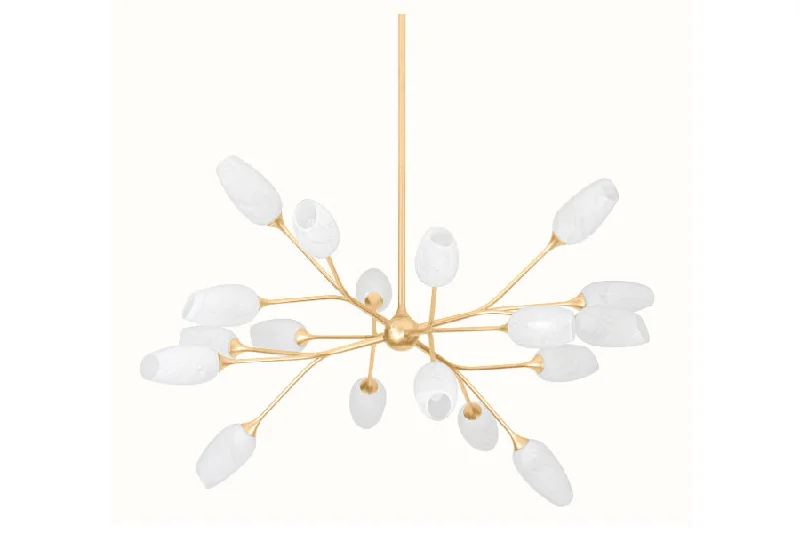 Chandeliers with Adjustable Height for Custom InstallationChandeliers with Adjustable Height for Custom InstallationHudson Valley Lighting ALDEAN 18-Light Chandelier in Vintage Gold Leaf Chandeliers with Adjustable Height for Custom InstallationChandeliers with Adjustable Height for Custom InstallationHudson Valley Lighting ALDEAN 18-Light Chandelier in Vintage Gold Leaf