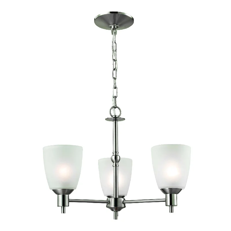 Chandeliers for Dining Rooms to Set the Mood for MealsChandeliers for Dining Rooms to Set the Mood for MealsJackson 3-Light Chandelier in Brushed Nickel with White Glass Chandeliers for Dining Rooms to Set the Mood for MealsChandeliers for Dining Rooms to Set the Mood for MealsJackson 3-Light Chandelier in Brushed Nickel with White Glass