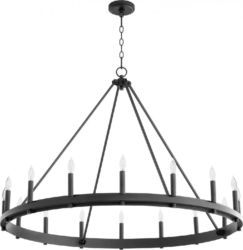 Chandeliers with Metal Frames in Gold FinishChandeliers with Metal Frames in Gold FinishAura 42" Candle Chandelier