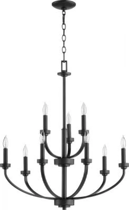 Chandeliers with Frosted Glass for a Softer Light DiffusionChandeliers with Frosted Glass for a Softer Light DiffusionReyes 9 Light Chandelier