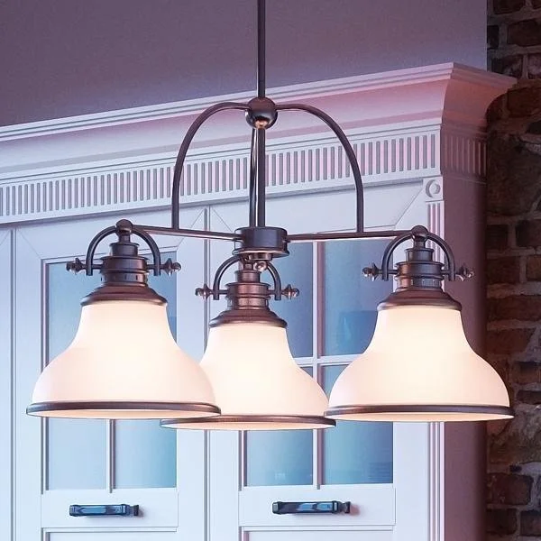 Chandeliers with Multiple Lights for Maximum IlluminationChandeliers with Multiple Lights for Maximum IlluminationUQL2330 Industrial Chandelier, 15.5"H x 24"W, Brushed Nickel Finish, Pasadena Collection Chandeliers with Multiple Lights for Maximum IlluminationChandeliers with Multiple Lights for Maximum IlluminationUQL2330 Industrial Chandelier, 15.5"H x 24"W, Brushed Nickel Finish, Pasadena Collection