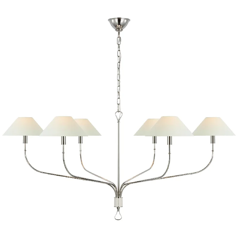 Chandeliers for High Ceilings to Fill Vertical SpaceChandeliers for High Ceilings to Fill Vertical SpaceGriffin LED Chandelier