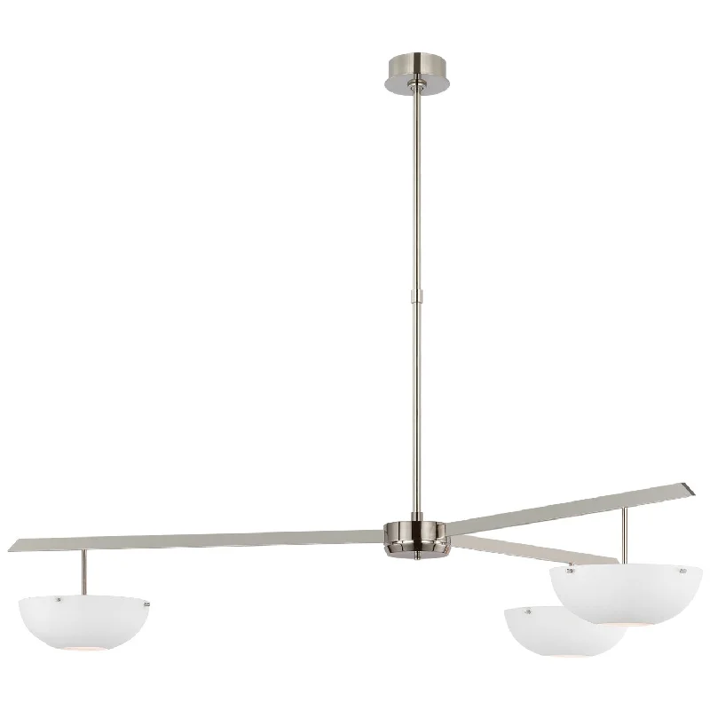 Chandeliers with Metal Frames in Black FinishChandeliers with Metal Frames in Black FinishValencia LED Chandelier