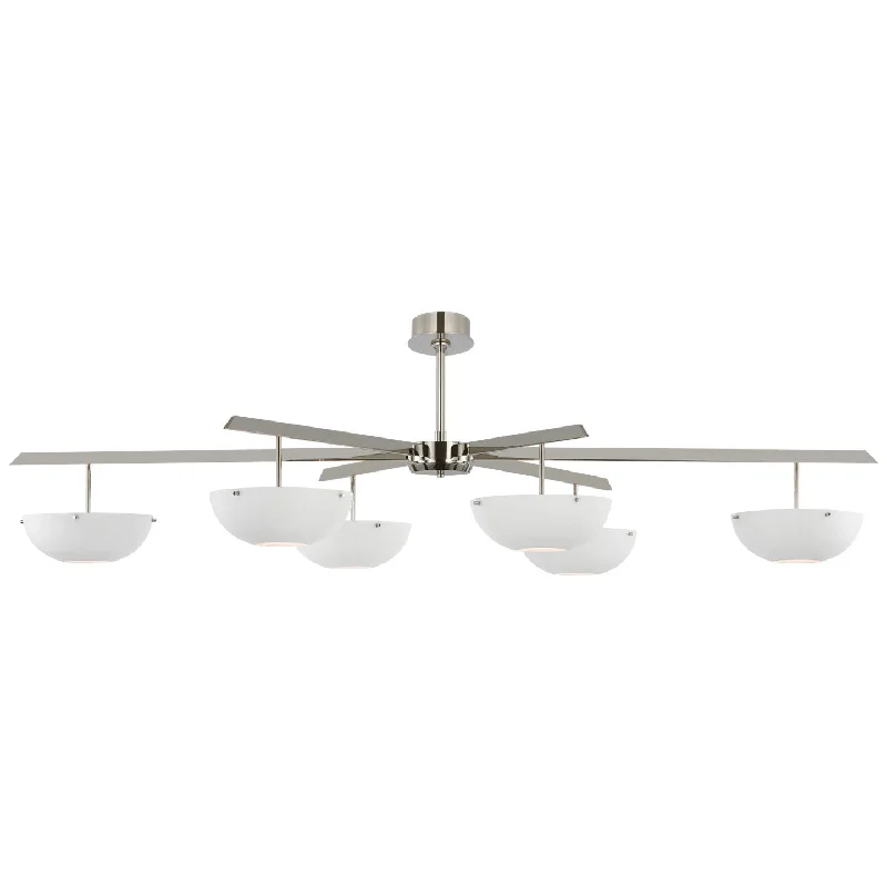 Chandeliers with Metal Frames in Bronze FinishChandeliers with Metal Frames in Bronze FinishValencia LED Chandelier