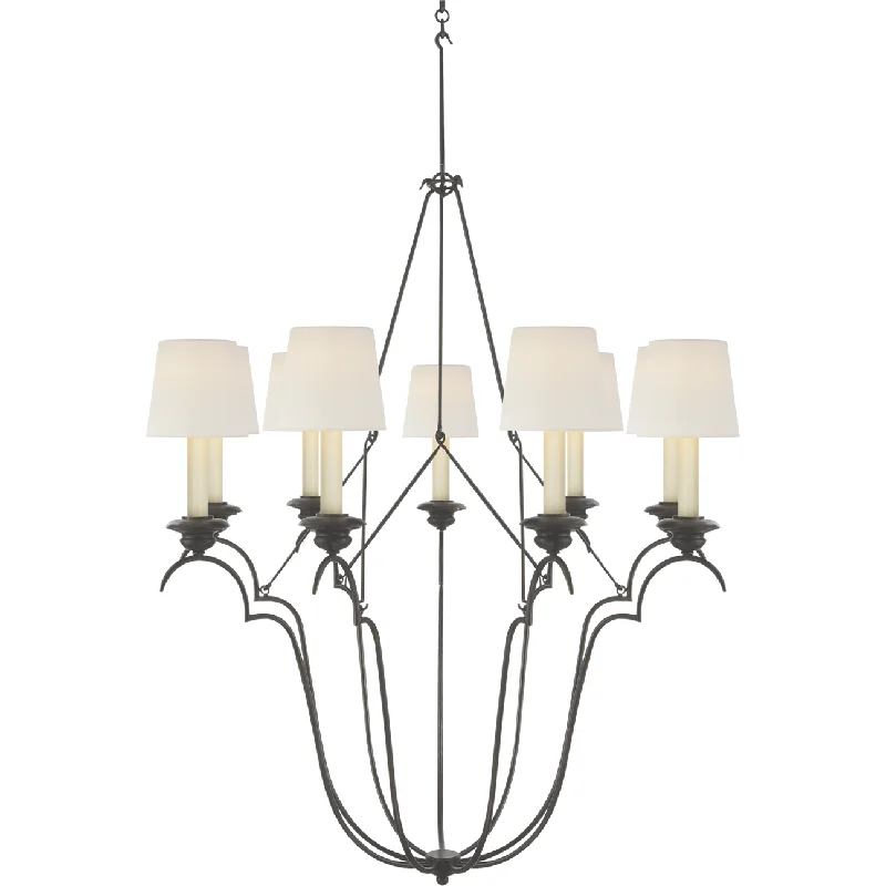 Chandeliers with Metal Frames in Black FinishChandeliers with Metal Frames in Black FinishBelvedere Chandelier Chandeliers with Metal Frames in Black FinishChandeliers with Metal Frames in Black FinishBelvedere Chandelier