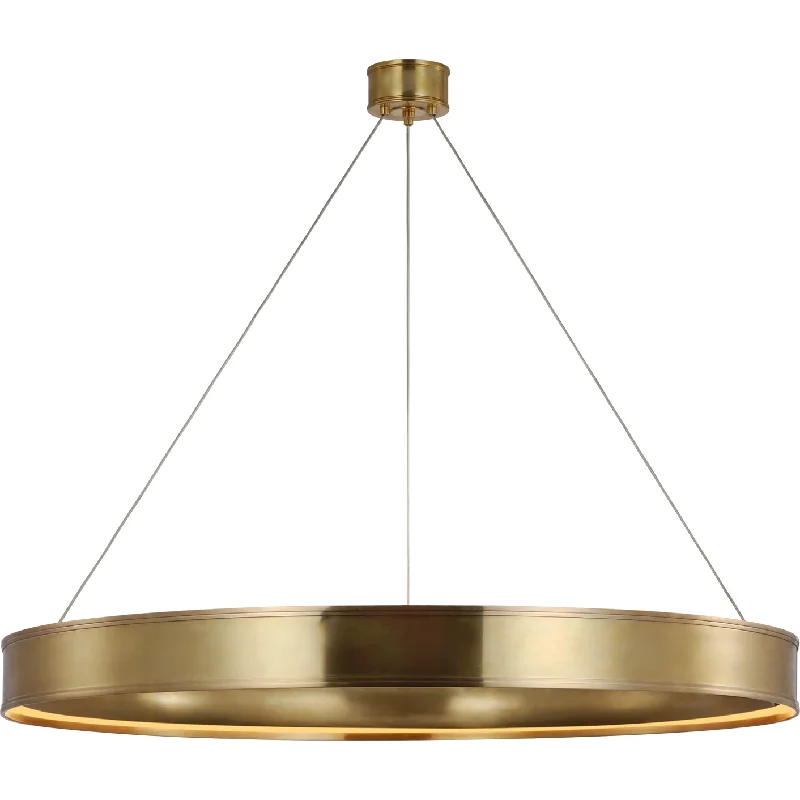 Chandeliers with Candle - Style Bulbs for a Classic AestheticChandeliers with Candle - Style Bulbs for a Classic AestheticConnery 50" Ring Chandelier