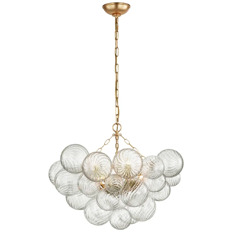 Chandeliers with Frosted Glass for a Softer Light DiffusionChandeliers with Frosted Glass for a Softer Light DiffusionTalia LED Chandelier