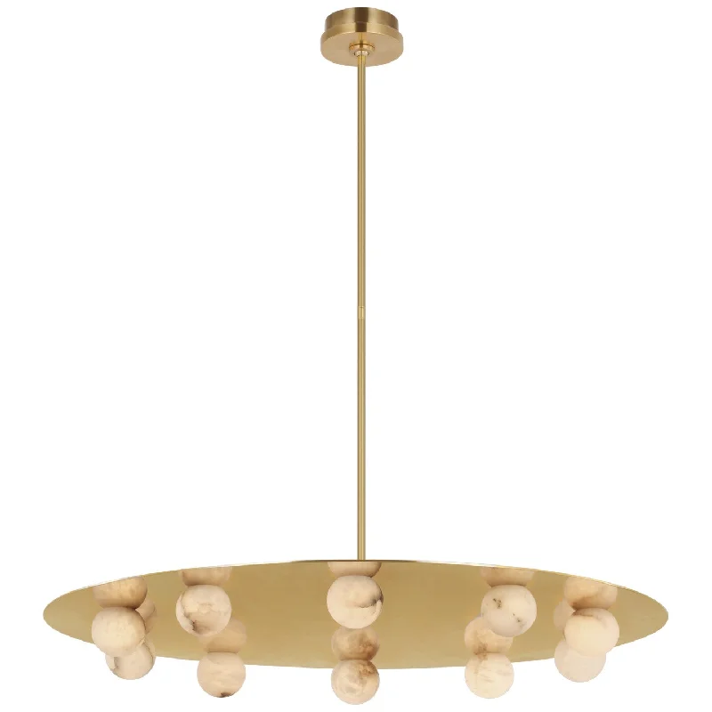 Chandeliers with Frosted Glass for a Softer Light DiffusionChandeliers with Frosted Glass for a Softer Light DiffusionPertica LED Chandelier