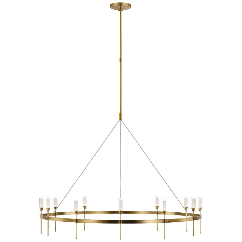 Chandeliers for High Ceilings to Fill Vertical SpaceChandeliers for High Ceilings to Fill Vertical SpaceOverture LED Chandelier