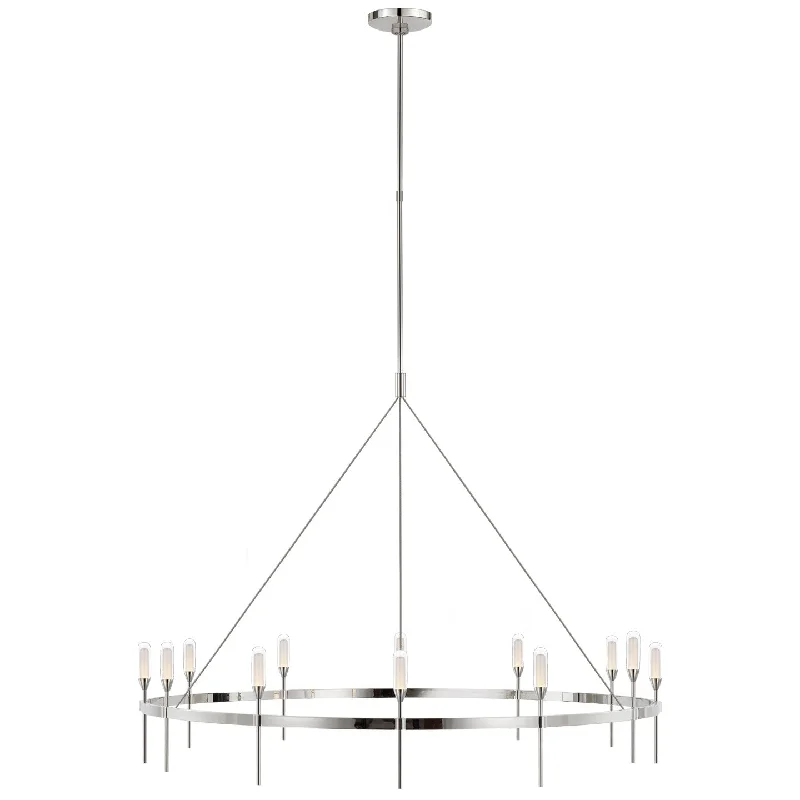 Minimalist Chandeliers for Sleek and Simple InteriorsMinimalist Chandeliers for Sleek and Simple InteriorsOverture LED Chandelier