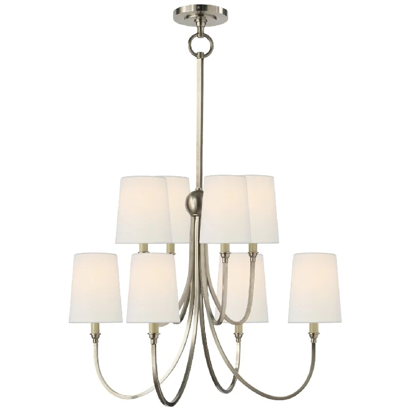 Chandeliers with Metal Frames in Black FinishChandeliers with Metal Frames in Black FinishReed Eight Light Chandelier Chandeliers with Metal Frames in Black FinishChandeliers with Metal Frames in Black FinishReed Eight Light Chandelier