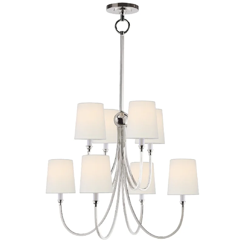 Incandescent Chandeliers for a Warm and Traditional GlowIncandescent Chandeliers for a Warm and Traditional GlowReed Eight Light Chandelier