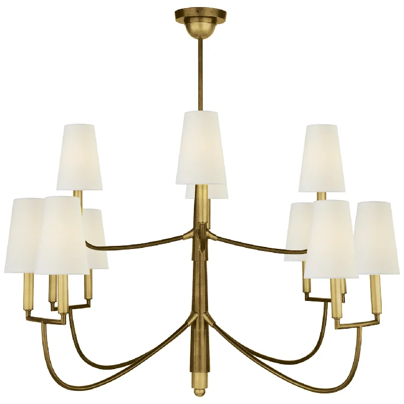 Chandeliers with Colored Glass for a Splash of ColorChandeliers with Colored Glass for a Splash of ColorFarlane 12 Light Chandelier