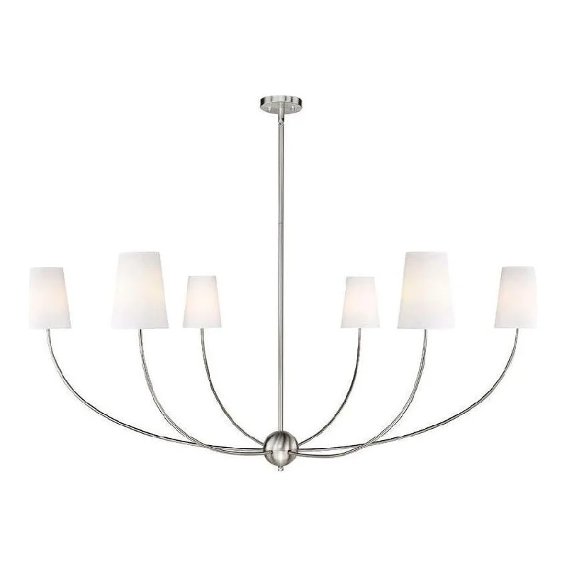 Rustic Wood Chandeliers for Country - Style HousesRustic Wood Chandeliers for Country - Style HousesShannon 6-Light 62" Chandelier