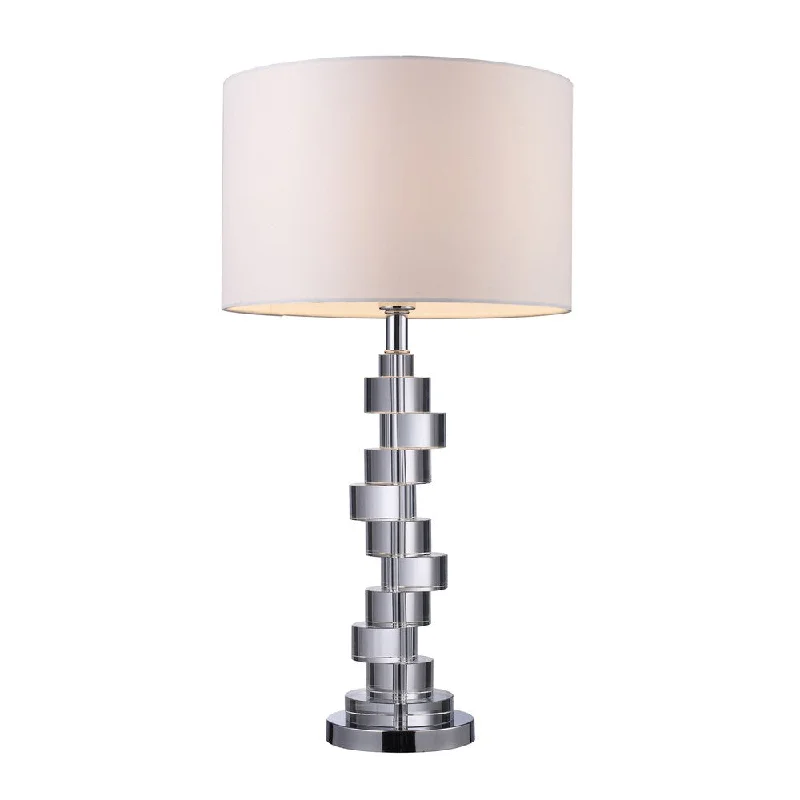 modern minimalist table lamps for contemporary living roomsmodern minimalist table lamps for contemporary living roomsArmagh 1-light Clear Crystal and Chrome Table Lamp