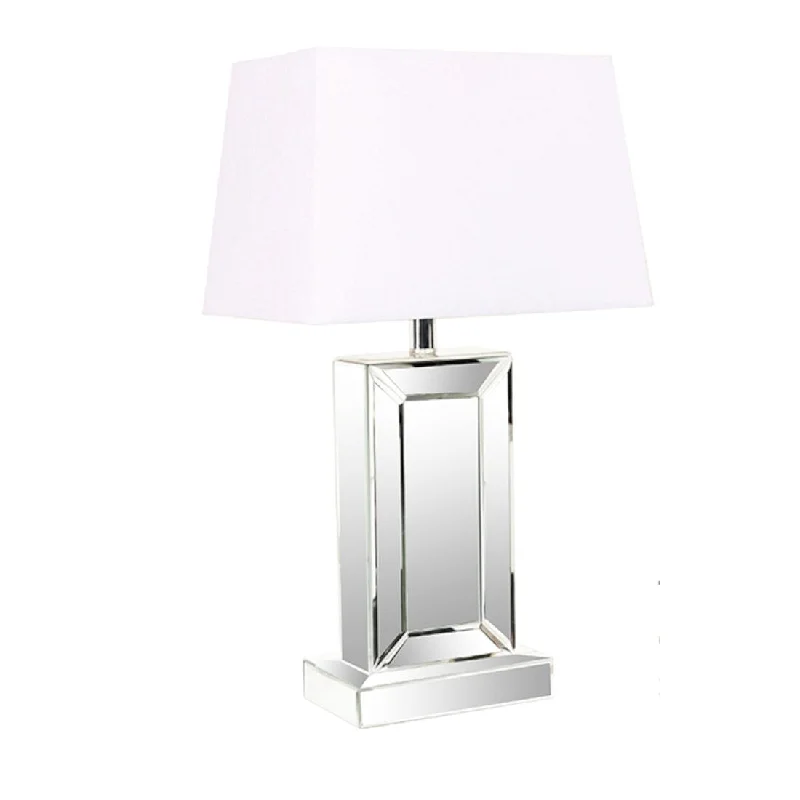 crystal table lamps with dazzling prisms for a glamorous effectcrystal table lamps with dazzling prisms for a glamorous effectBright- Rectangular Mirror Finished Base With White Shade Table Lamp crystal table lamps with dazzling prisms for a glamorous effectcrystal table lamps with dazzling prisms for a glamorous effectBright- Rectangular Mirror Finished Base With White Shade Table Lamp
