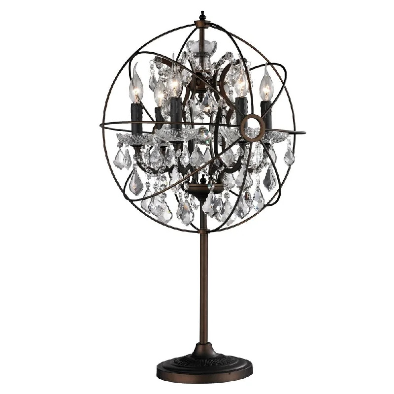 ceramic table lamps with hand painted designs for an artistic touchceramic table lamps with hand painted designs for an artistic touchCDI Furniture Antique Collection Sphere Shape Egyptian Crystals 6-Bulbs Table Lamp, Rustic