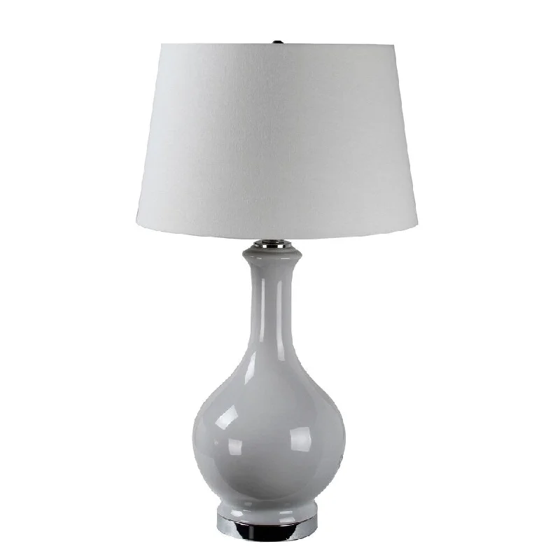 asian inspired table lamps with bamboo accents for a zen atmosphereasian inspired table lamps with bamboo accents for a zen atmosphereCeramic Table Lamp - Grey