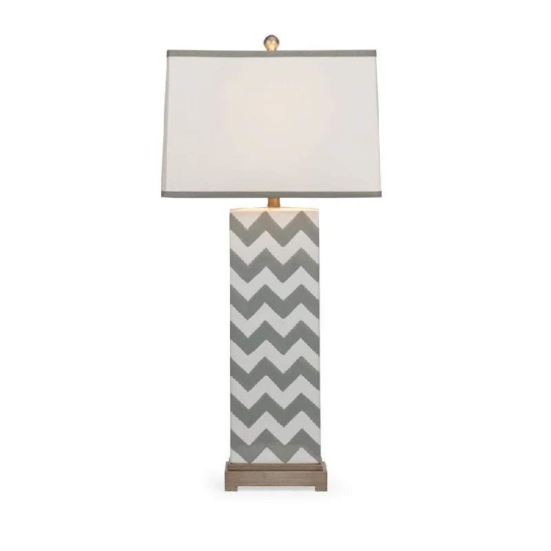 crystal table lamps with dazzling prisms for a glamorous effectcrystal table lamps with dazzling prisms for a glamorous effectChandler Grey Chevron Lamp