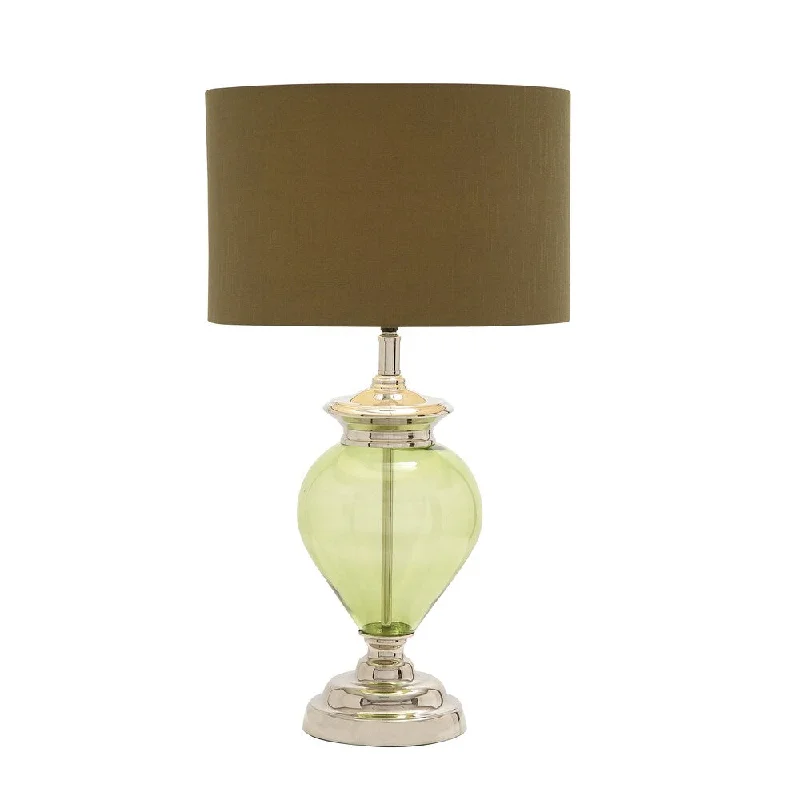 ceramic table lamps with hand painted designs for an artistic touchceramic table lamps with hand painted designs for an artistic touchChrome Table Lamp - Brown