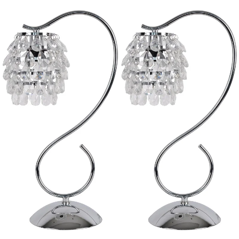 mid century modern table lamps with iconic designs for a stylish studymid century modern table lamps with iconic designs for a stylish studyCici Crystal Table Lamp - Set of 2