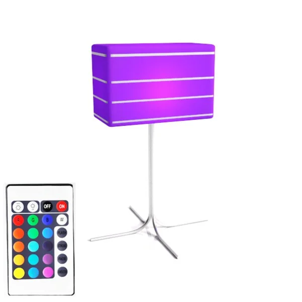 crystal table lamps with dazzling prisms for a glamorous effectcrystal table lamps with dazzling prisms for a glamorous effectContempo Lights LuminArt Bellagio Color-changing Rechargeable Table Lamp