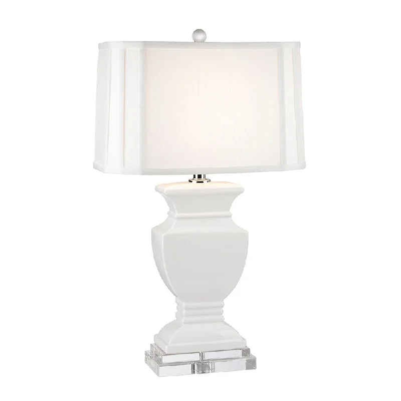 glass table lamps with a frosted surface for soft light diffusionglass table lamps with a frosted surface for soft light diffusionDimond Ceramic Gloss White Table Lamp