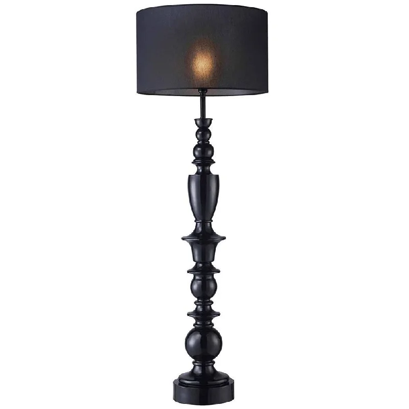 victorian style table lamps with ornate details for traditional homesvictorian style table lamps with ornate details for traditional homesDimond Lighting Gloss Black Finish Table Lamp
