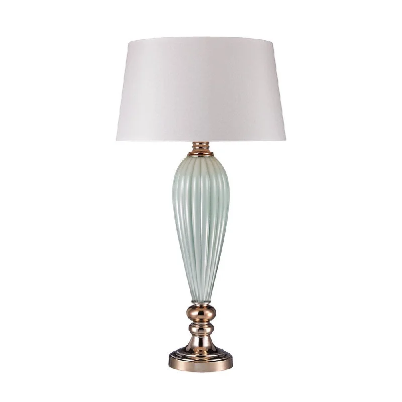 glass table lamps with a frosted surface for soft light diffusionglass table lamps with a frosted surface for soft light diffusionDimond Mint Ribbed Gold s Lamp