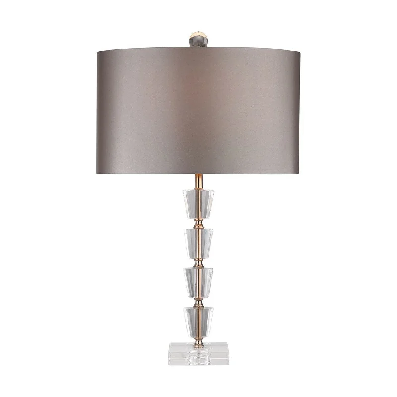 modern minimalist table lamps for contemporary living roomsmodern minimalist table lamps for contemporary living roomsDimond Stacked Crystal Bud Vase Lamp