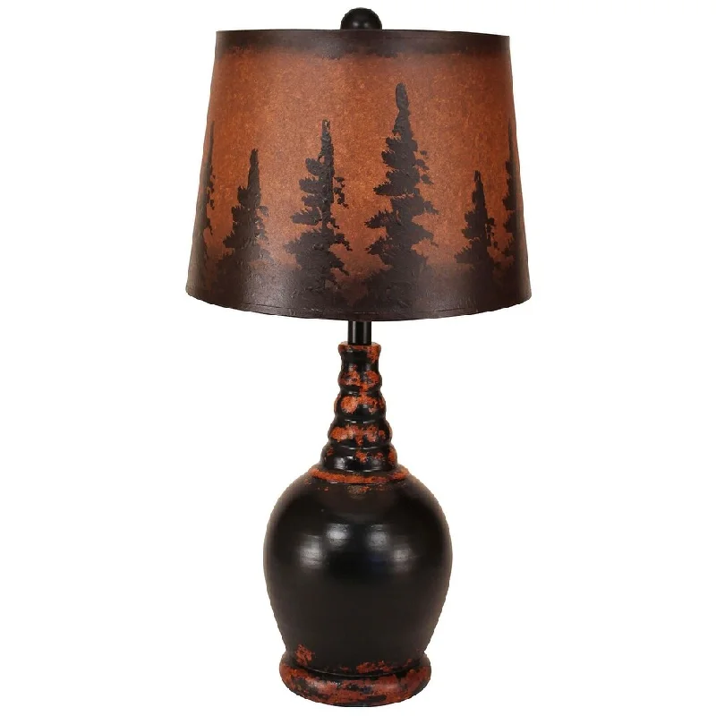 art deco table lamps with geometric shapes for a retro touchart deco table lamps with geometric shapes for a retro touchDISCONTINUED - Rustic Round Ribbed-Neck Table Lamp