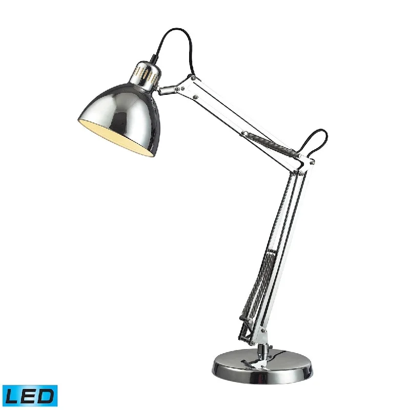 marble table lamps with a luxurious veined pattern for high end decormarble table lamps with a luxurious veined pattern for high end decorElk Home Ingelside Chrome With Chrome Metal Shade 1 Light Table Lamp