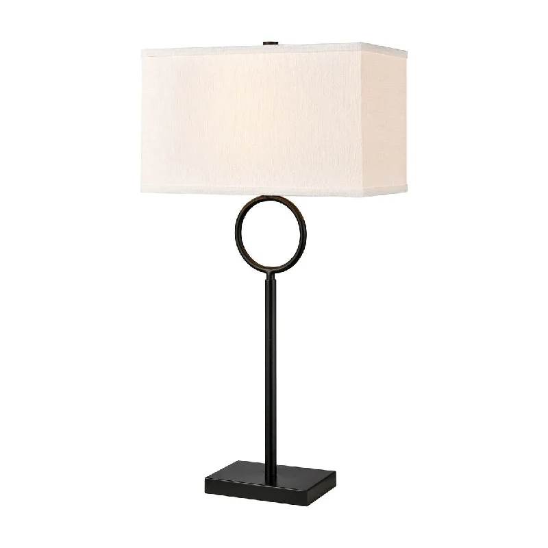 wooden table lamps with natural grain for a warm and organic feelwooden table lamps with natural grain for a warm and organic feelElk Home Staffa Black With White Linen Shade 1 Light Table Lamp