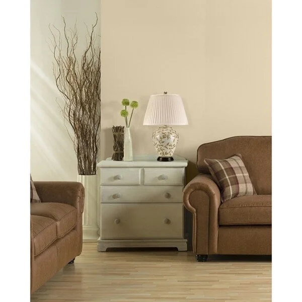 victorian style table lamps with ornate details for traditional homesvictorian style table lamps with ornate details for traditional homesElstead's Ceramic Glass Rustic Leaves Table Lamp By Lucas McKearn