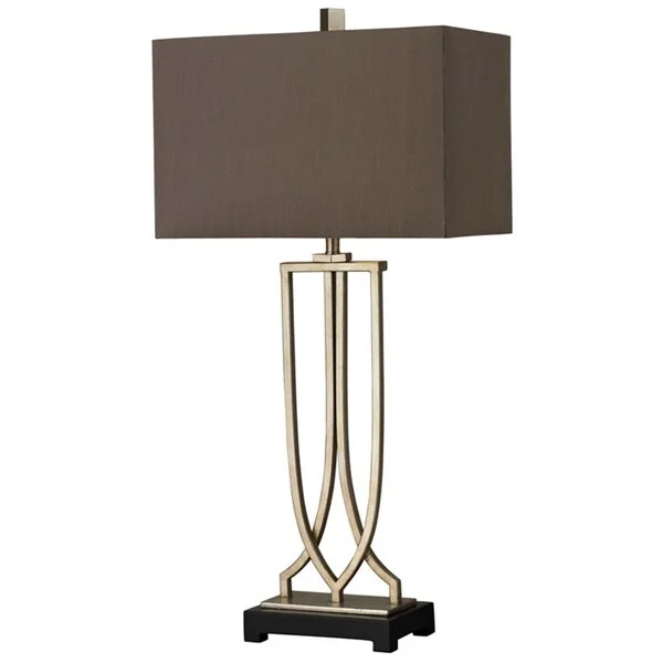 victorian style table lamps with ornate details for traditional homesvictorian style table lamps with ornate details for traditional homesFree Form Iron 1-light Antique Silver Leaf Table Lamp