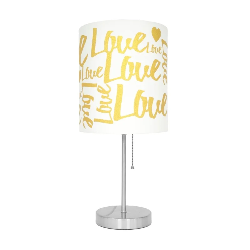 mid century modern table lamps with iconic designs for a stylish studymid century modern table lamps with iconic designs for a stylish studyGold Love Stick Lamp