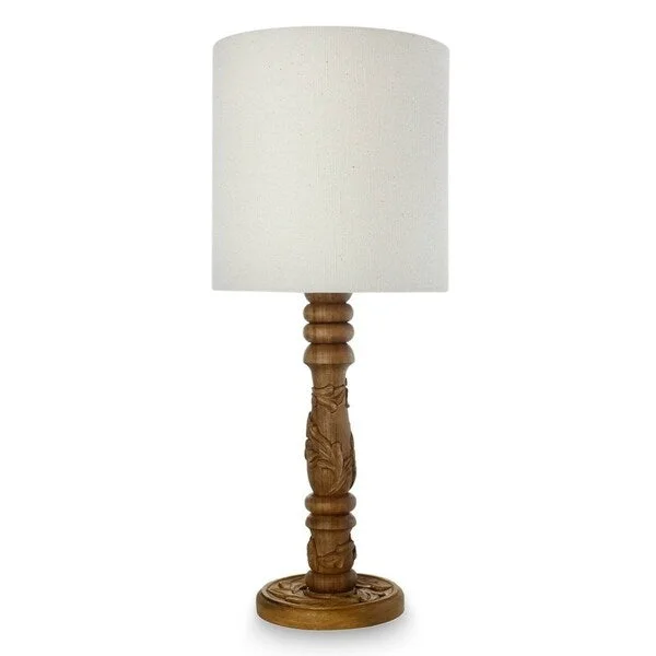 victorian style table lamps with ornate details for traditional homesvictorian style table lamps with ornate details for traditional homesHandmade Mahogany Wood 'Mexican Ivy' Table Lamp (Mexico)