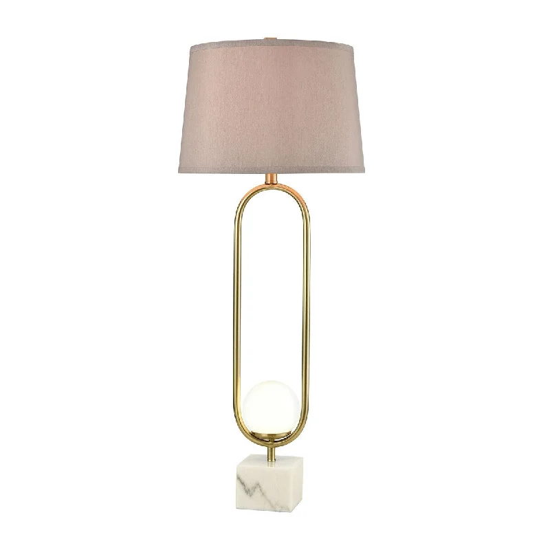 bohemian table lamps with colorful patterns for eclectic bedroomsbohemian table lamps with colorful patterns for eclectic bedroomsHeadlong Table Lamp in Honey Brass with Light Taupe Faux Silk Shade and a Nightlight