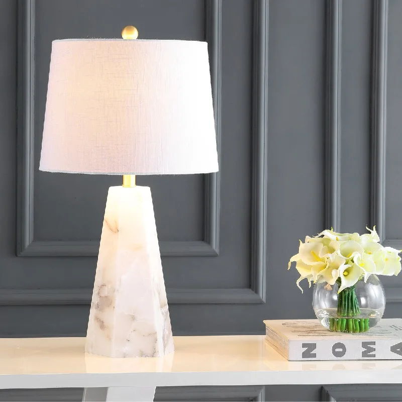 crystal table lamps with dazzling prisms for a glamorous effectcrystal table lamps with dazzling prisms for a glamorous effectHighland 25.5" Alabaster LED Table Lamp, White by JONATHAN Y crystal table lamps with dazzling prisms for a glamorous effectcrystal table lamps with dazzling prisms for a glamorous effectHighland 25.5" Alabaster LED Table Lamp, White by JONATHAN Y