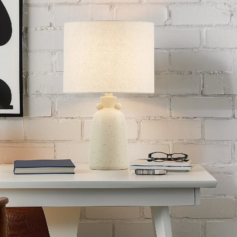 industrial style table lamps with exposed bulbs for loft apartmentsindustrial style table lamps with exposed bulbs for loft apartmentsINK+IVY Alarid 16" Ceramic Table Lamp - N/A