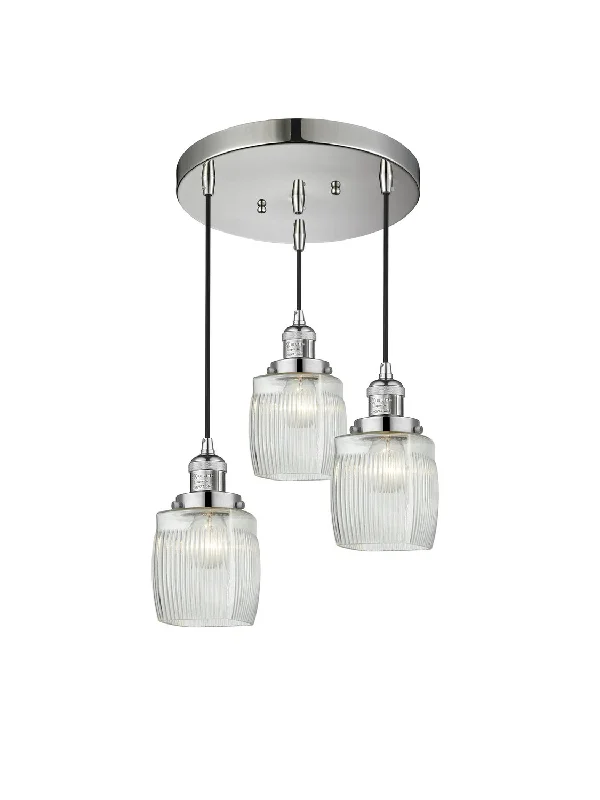 Bohemian Ceiling Lights with Beads, Tassels, and Colorful GlassBohemian Ceiling Lights with Beads, Tassels, and Colorful GlassThree Light Pendant
