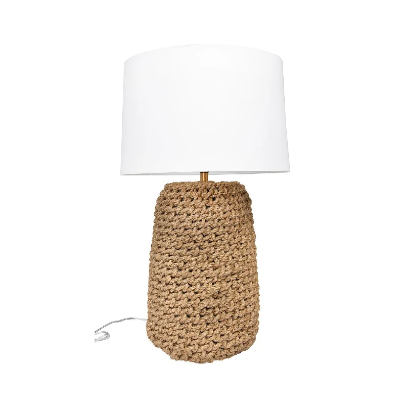 ceramic table lamps with hand painted designs for an artistic touchceramic table lamps with hand painted designs for an artistic touchJute Rope Table Lamp with Linen Shade