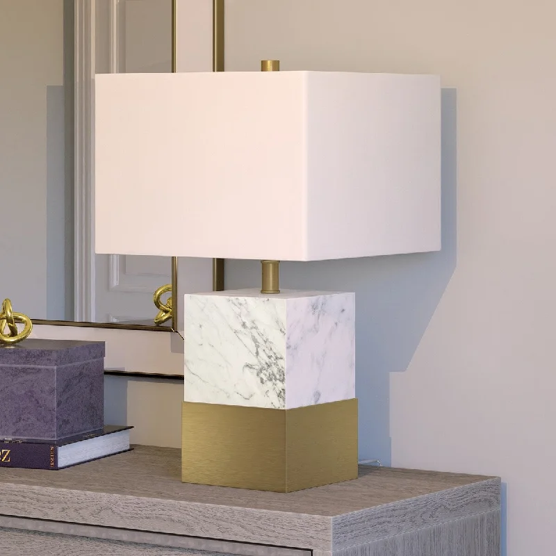 industrial style table lamps with exposed bulbs for loft apartmentsindustrial style table lamps with exposed bulbs for loft apartmentsKarine table lamp in carrara style marble and brass finish
