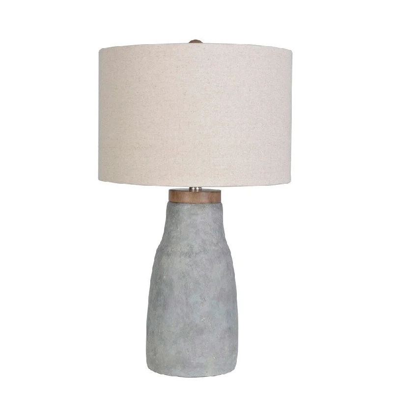 marble table lamps with a luxurious veined pattern for high end decormarble table lamps with a luxurious veined pattern for high end decorLamps Per Se 26- inch Concrete Table Lamp - 26"