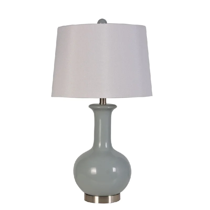marble table lamps with a luxurious veined pattern for high end decormarble table lamps with a luxurious veined pattern for high end decorLamps Per Se 27-inch Glossy Grey Table Lamp (Set of 2) - N/A