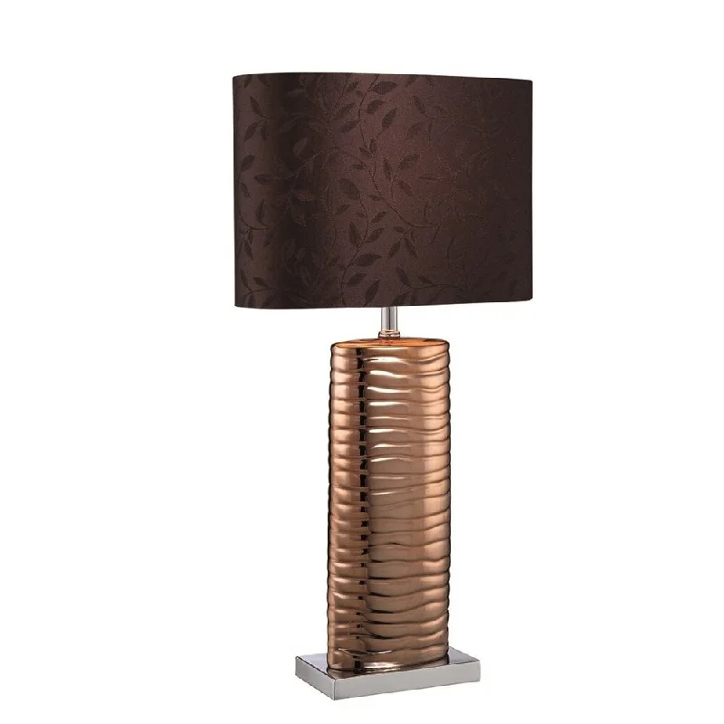 gothic style table lamps with dark finishes for a mysterious lookgothic style table lamps with dark finishes for a mysterious lookLite Source Fantino 1-light Table Lamp Copper with Chrome